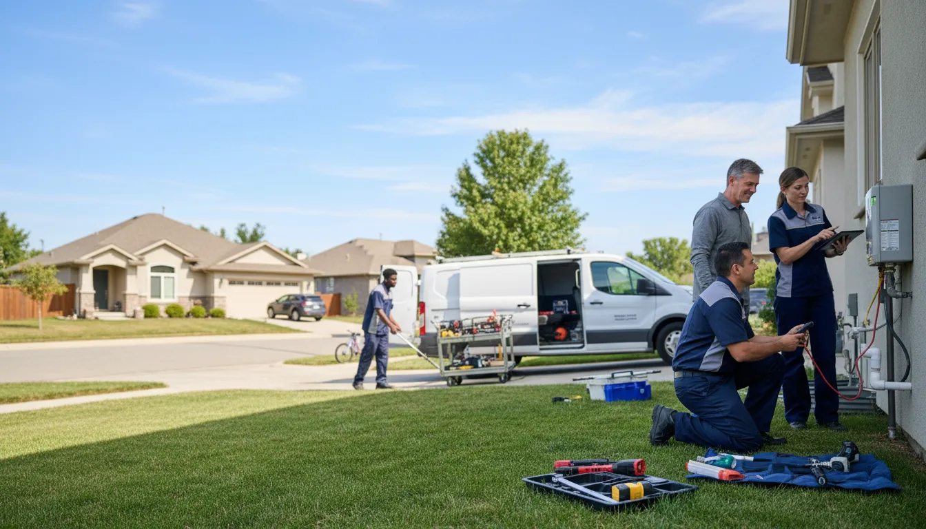 Tankless water heater service in Brooks, ME